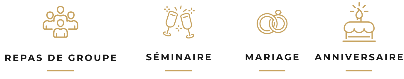 Repas de groupe - L'Orangerie - Restaurant Saint-Victor - Restaurant Montluçon - manger a SAINT-VICTOR